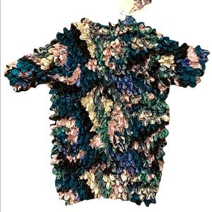 Vintage Y2K popcorn top